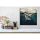 Elegant Decorative Canvas Painting, 45 x 45 cm, 50% Cotton/50% Polyester, Digital Print on Canvas, Sturdy 2 x 3 cm Wooden Frame | Perfect for Home Decor