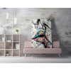 Stunning Decorative Canvas Painting, 50 x 70 cm, 50% Cotton/50% Polyester, Digital Print, Wooden Frame 2 x 3 cm | Perfect for Home Decor & Art Lovers