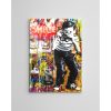 Stunning Decorative Canvas Painting, 50 x 70 cm, 50% Cotton/50% Polyester, Digital Print, Wooden Frame 2 x 3 cm | Perfect for Home Decor & Art Lovers