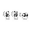 Stylish Black Decorative Metal Wall Accessory Set (3 Pieces) | 100% Metal, 1 mm Thickness | Perfect for Home Decor, Modern & Chic Design