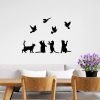 Stylish Black Decorative Metal Wall Accessory, 79 x 110 cm | 100% Metal, 1.5 mm Thick | Lightweight & Easy to Hang | Perfect for Modern Decor