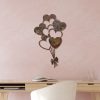 Hand-Painted Decorative Metal Wall Accessory, Antiquation Color, 35 x 21 cm | Durable 1.5 mm Metal Body | Unique Art Piece for Home Decor