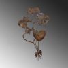 Hand-Painted Decorative Metal Wall Accessory, Antiquation Color, 35 x 21 cm | Durable 1.5 mm Metal Body | Unique Art Piece for Home Decor