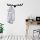 Durable Metal Wall Hook, Black, 66 x 17 cm | 100% Metal, 1.5 mm Thickness | Easy Wall Mounting, Ideal for Organizing Home & Office Spaces