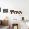 Hand-Painted Decorative Metal Wall Accessory, Antiquation Finish, 15 x 50 cm | Durable 1.5 mm Metal Body | Unique Art for Home Décor & Style