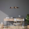 Hand-Painted Decorative Metal Wall Accessory, 81 x 18 cm | 100% Metal (1.5 mm) | Unique Design, Perfect for Home Decor | Lightweight & Easy to Hang