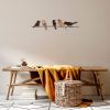 Hand-Painted Decorative Metal Wall Accessory, 81 x 18 cm | 100% Metal (1.5 mm) | Unique Design, Perfect for Home Decor | Lightweight & Easy to Hang