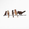 Hand-Painted Decorative Metal Wall Accessory, 81 x 18 cm | 100% Metal (1.5 mm) | Unique Design, Perfect for Home Decor | Lightweight & Easy to Hang