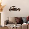 Hand-Painted Decorative Metal Wall Accessory, 50 x 20 x 1.5 cm | 100% Metal, 1.5 mm Thick | Unique Color Variations for Stylish Home Decor