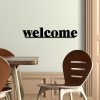 Stylish Black Decorative Metal Wall Accessory, 70 x 13 cm | 100% Metal, 1.5 mm Thick | Easy Wall Mounting, Perfect for Modern Home Decor