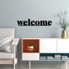 Stylish Black Decorative Metal Wall Accessory, 70 x 13 cm | 100% Metal, 1.5 mm Thick | Easy Wall Mounting, Perfect for Modern Home Decor