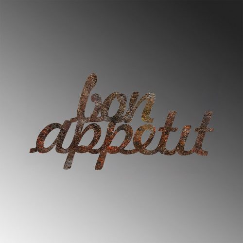 Hand-Painted Decorative Metal Wall Accessory, 30 x 50 cm, 1.5 mm Thick, Antiquation Finish | Unique Art Piece for Home Decor, Adds Charm & Style