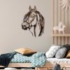 Hand-Painted Decorative Metal Wall Accessory, 38 x 53 cm | 100% Metal, 1.5 mm Thick | Unique Color Variations for Stylish Home Decor