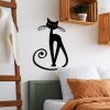 Stylish Black Decorative Metal Wall Accessory, 37 x 60 cm | 100% Metal, 1.5 mm Thickness | Perfect for Modern Home Decor & Unique Wall Art