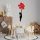 Stylish Decorative Metal Wall Accessory, 100 x 34 cm, 100% Metal (1.5 mm) | Black & Red | Easy Wall Mounting | Perfect for Modern Decor