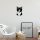 Stylish Black Decorative Metal Wall Accessory, 39 x 60 cm | 100% Metal, 1.5 mm Thickness | Easy Wall Mounting for Modern Home Decor