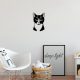 Stylish Black Decorative Metal Wall Accessory, 39 x 60 cm | 100% Metal, 1.5 mm Thickness | Easy Wall Mounting for Modern Home Decor