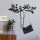Durable Metal Wall Hook, Black, 60 x 24 x 2 cm | 100% Metal Construction, Easy Installation with Screws | Ideal for Home Organization & Decor