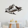 Hand-Painted Decorative Metal Wall Accessory, 70 cm x 40 cm, 100% Metal (1.5 mm) | Unique Color Variations | Stylish Accent for Home Decor