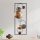 Hand-Painted Decorative Metal Wall Accessory, 32 x 90 x 4 cm | 100% Metal, Unique Color Variations | Perfect for Home Decor & Art Lovers