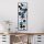 Hand-Painted Decorative Metal Wall Accessory, 32 x 90 x 4 cm | 100% Metal, Unique Color Variations | Perfect for Home Decor & Art Lovers