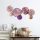 Hand-Painted Decorative Metal Wall Accessory, 74 x 38 cm | 100% Metal (1.5 mm) | Unique Design, Perfect for Home Decor | Lightweight & Easy to Hang