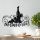 Stylish Black Decorative Metal Wall Accessory, 56 x 42 cm | 100% Metal, 1.5 mm Thickness | Lightweight (0.489 kg) | Perfect for Modern Home Decor