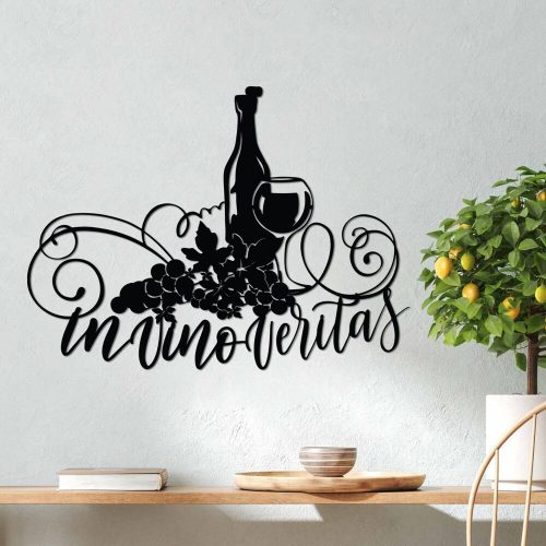 Stylish Black Decorative Metal Wall Accessory, 56 x 42 cm | 100% Metal, 1.5 mm Thickness | Lightweight (0.489 kg) | Perfect for Modern Home Decor