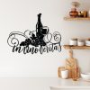 Stylish Black Decorative Metal Wall Accessory, 56 x 42 cm | 100% Metal, 1.5 mm Thickness | Lightweight (0.489 kg) | Perfect for Modern Home Decor