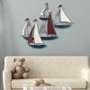 Hand-Painted Decorative Metal Wall Accessory, 88 x 73 cm | 100% Metal (1.5 mm) | Unique Design, Easy Wall Mounting, Perfect for Home Decor