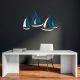 Hand-Painted Decorative Metal Wall Accessory, 126 x 70 cm, 100% Metal (1.5 mm) | Unique Design, Easy Wall Mount | Perfect for Home Decor