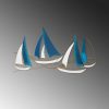 Hand-Painted Decorative Metal Wall Accessory, 126 x 70 cm, 100% Metal (1.5 mm) | Unique Design, Easy Wall Mount | Perfect for Home Decor