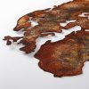 Hand-Painted Decorative Metal Wall Accessory, 150 cm x 59 cm, 100% Metal (1.5 mm) | Unique Art Piece for Home Decor | Stylish & Durable Design