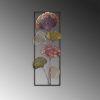 Hand-Painted Decorative Metal Wall Accessory, 32 x 90 cm | 100% Metal, 1.5 mm Thick | Unique Design, Perfect for Home Decor & Art Display