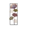 Hand-Painted Decorative Metal Wall Accessory, 32 x 90 cm | 100% Metal, 1.5 mm Thick | Unique Design, Perfect for Home Decor & Art Display