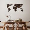 Hand-Painted Decorative Metal Wall Accessory, 127 x 60 x 1.5 cm | 100% Metal, 1.5 mm Thick | Unique Color Variations for Stylish Home Decor