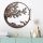 Hand-Painted Decorative Metal Wall Accessory, Antiquation Color, 66 x 68 cm | Durable 1.5 mm Metal Body | Unique Art for Home Décor & Style