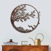 Hand-Painted Decorative Metal Wall Accessory, Antiquation Color, 66 x 68 cm | Durable 1.5 mm Metal Body | Unique Art for Home Décor & Style