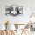Stylish Black Decorative Metal Wall Accessory, 116 x 71 cm | 100% Metal, 1.5 mm Thickness | Easy Wall Mounting for Modern Home Decor