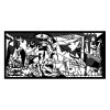 Stylish Black Decorative Metal Wall Accessory, 85 x 40 cm | 100% Metal, 1.5 mm Thickness | Perfect for Modern Home Decor & Unique Wall Art