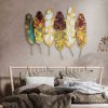 Hand-Painted Decorative Metal Wall Accessory, 107 x 88 cm, 100% Metal (1.5 mm) | Unique Design, Easy Wall Mounting, Perfect for Home Decor