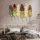 Hand-Painted Decorative Metal Wall Accessory, 107 x 88 cm, 100% Metal (1.5 mm) | Unique Design, Easy Wall Mounting, Perfect for Home Decor