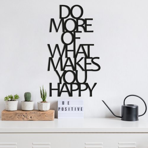 Stylish Black Decorative Metal Wall Accessory, 41 x 70 cm | 100% Metal, 1.5 mm Thickness | Easy Wall Mounting, Perfect for Modern Decor