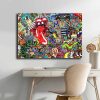Stunning Decorative Canvas Painting, 70 x 100 cm | 100% Canvas, 100% Wooden Frame (2.8 cm Thick) | Perfect for Home Decor & Art Lovers