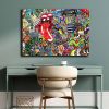 Stunning Decorative Canvas Painting, 70 x 100 cm | 100% Canvas, 100% Wooden Frame (2.8 cm Thick) | Perfect for Home Decor & Art Lovers