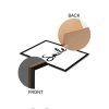 Frameless Decorative Painting, 33 x 48 cm, 100% MDF, UV Printed | Stylish Wall Art for Home & Office Decor | Elegant & Modern Design