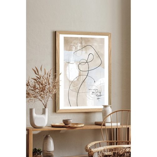 Frameless Decorative Painting, 33 x 48 cm, 100% MDF, UV Printed | Stylish Wall Art for Home & Office Decor | Elegant & Modern Design