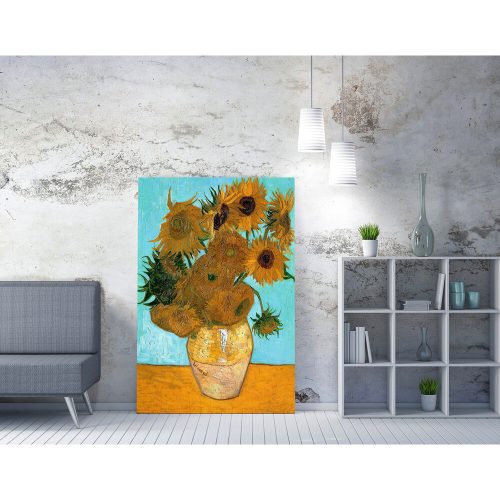 Vincent van Gogh Decorative Canvas Painting, 50 x 70 cm | 50% Polyester / 50% Cotton, 100% Wooden Frame (2 x 3 cm) | Stunning Art for Home Decor