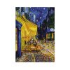 Vincent Van Gogh Café Terrace at Night Canvas Painting, 70 x 100 cm | 50% Polyester/50% Cotton, 100% Wooden Frame | Stunning Wall Art for Home Decor