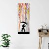 Stunning Decorative Canvas Painting, 30 x 80 cm, 50% Cotton/50% Polyester, Digital Print on Canvas, Framed with 2 x 3 cm Wooden Frame | Perfect for Home Decor